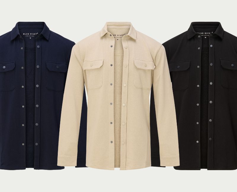 Hoe draag je een overshirt naar kantoor?