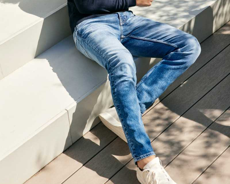 Slim-fit jeans van Blue Rivet
