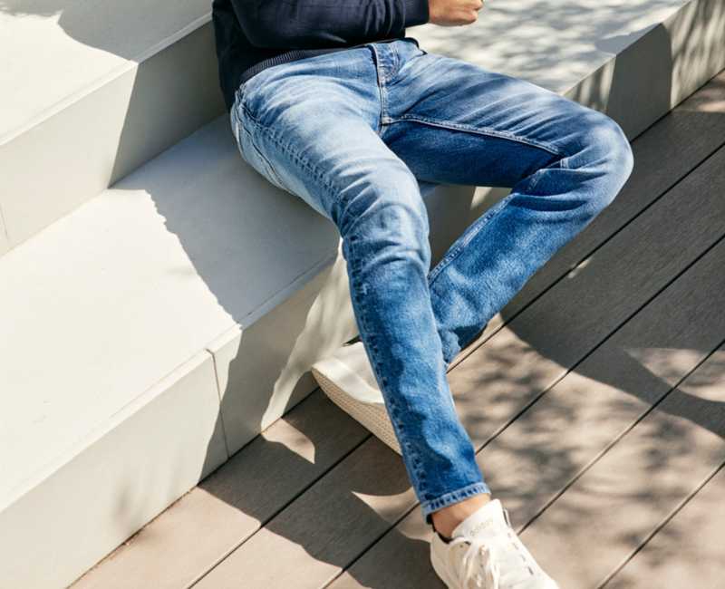 Slim-fit jeans van Blue Rivet