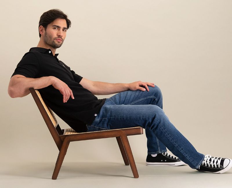 Blue Rivet winter polo