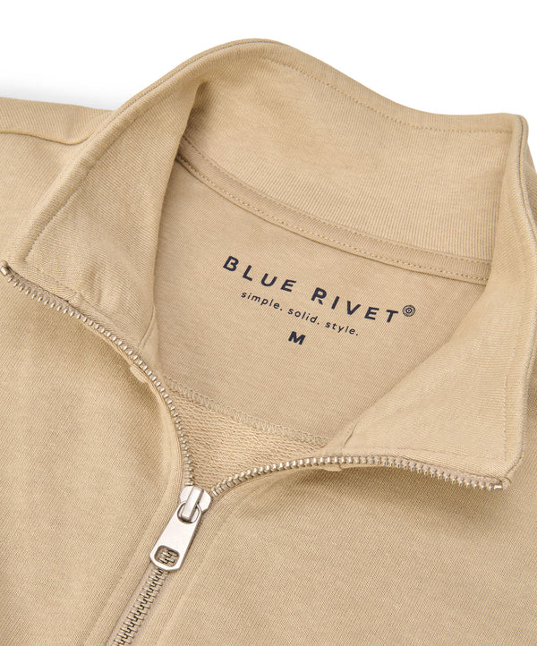 Half-Zip Sweater Sand