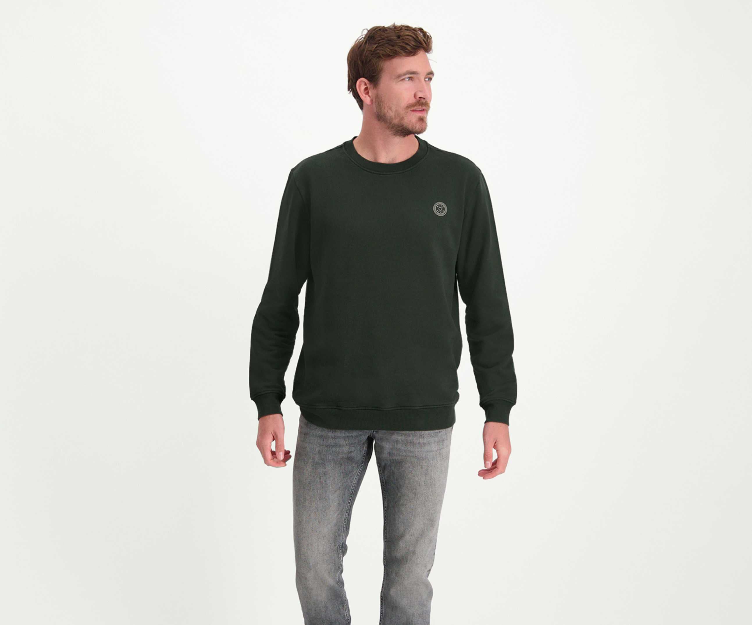 De N01 Sweat Dark Green